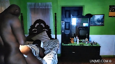 FUCKING THIS VILLAGE GIRL WHO NEEDED XMAS MONEY TO BUY FOOD AND DO HER HAIR&comma; BEHIND THE SCENE