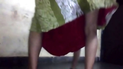 Village Maid  wash floor