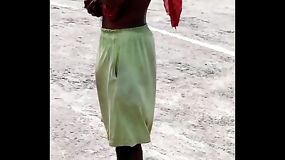 Indian Man in No Underwear